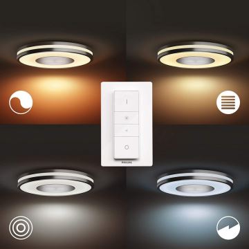 Philips - Dimbare LED Lamp Hue BEING LED/27W/230V + afstandsbediening