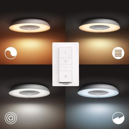 Philips - Dimbare LED Lamp Hue STILL LED/27W/230V + afstandsbediening