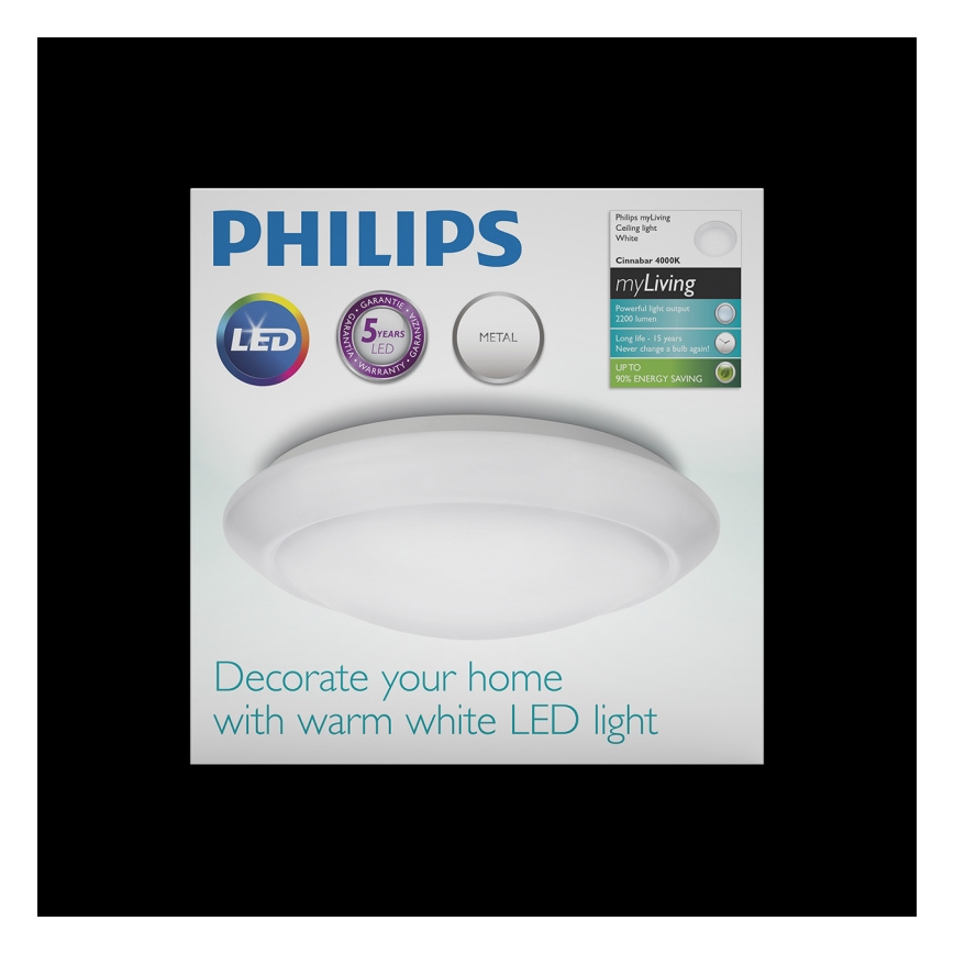Philips - LED plafondlamp LED/20W/230V 4000K
