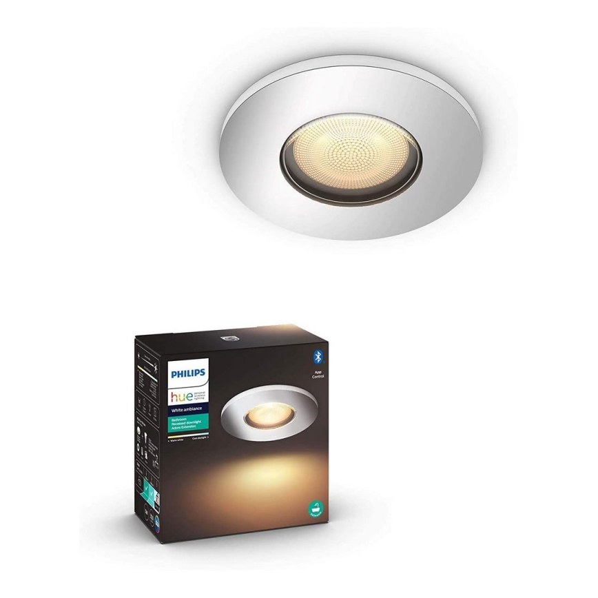 Philips 34175/11/P9 - LED Badkamer inbouwspot dimbaar HUE ADORE Hue ADORE 1xGU10/5W/230V IP44