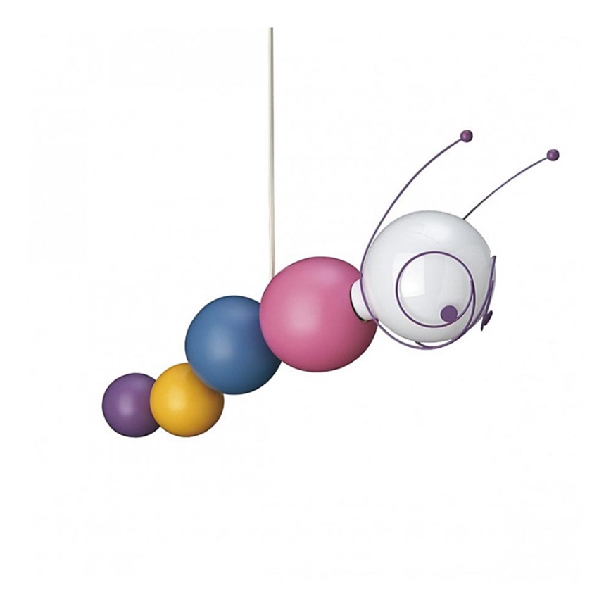 Philips 40093/55/16 - Hanglamp kinderkamer MYKIDSROOM RUBY 1xE27/20W/230V