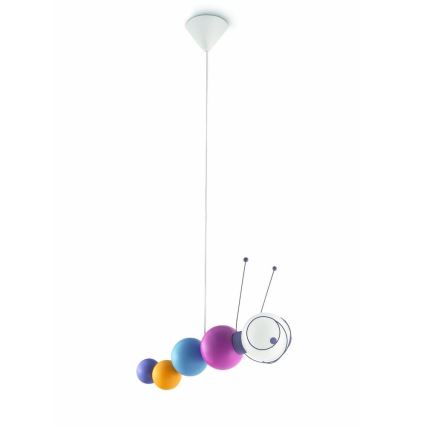 Philips 40093/55/16 - Hanglamp kinderkamer MYKIDSROOM RUBY 1xE27/20W/230V