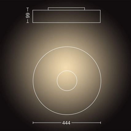 Philips - Dimbare LED Lamp Hue FAIR LED/33,5W/230V + afstandsbediening