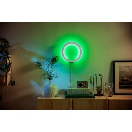 Philips - LED RGBW Dimbare wandlamp Hue SANA White en Color Ambiance LED/20W/230V