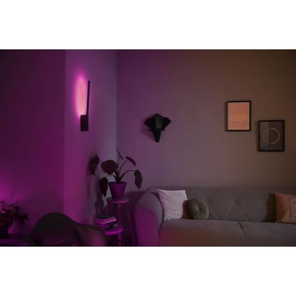 Philips - LED RGBW Dimbare wandlamp Hue LIANE White And Color Ambiance 1xLED/12W/230V