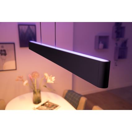 Philips – LED Hanglamp on a String Hue ENSIS White And Colour Ambiance 2×LED/39W/230V