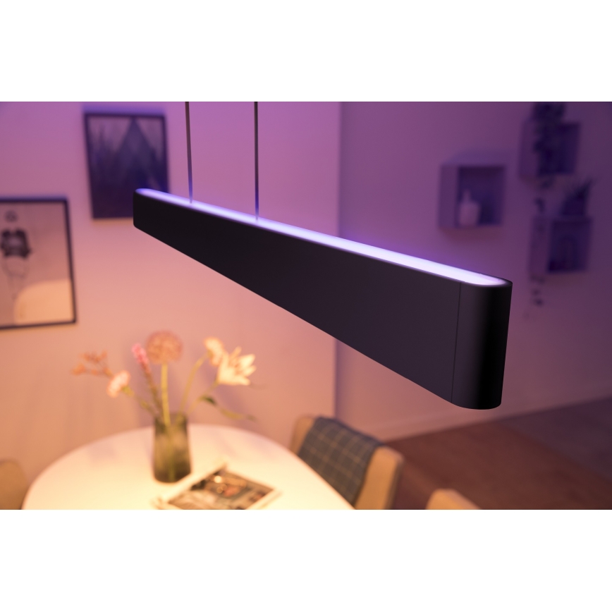 Philips – LED Hanglamp on a String Hue ENSIS White And Colour Ambiance 2×LED/39W/230V