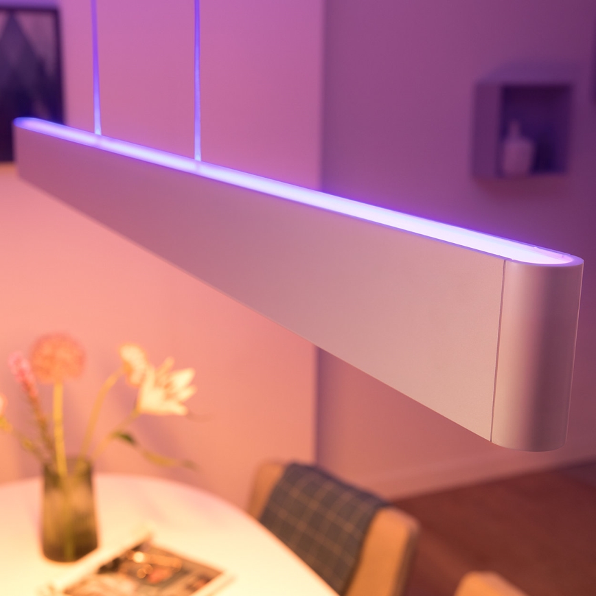 Philips – LED kroonluchter aan een snoer Hue ENSIS White And Color Ambiance 2×LED/39W/230V