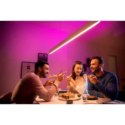 Philips – LED kroonluchter aan een snoer Hue ENSIS White And Color Ambiance 2×LED/39W/230V