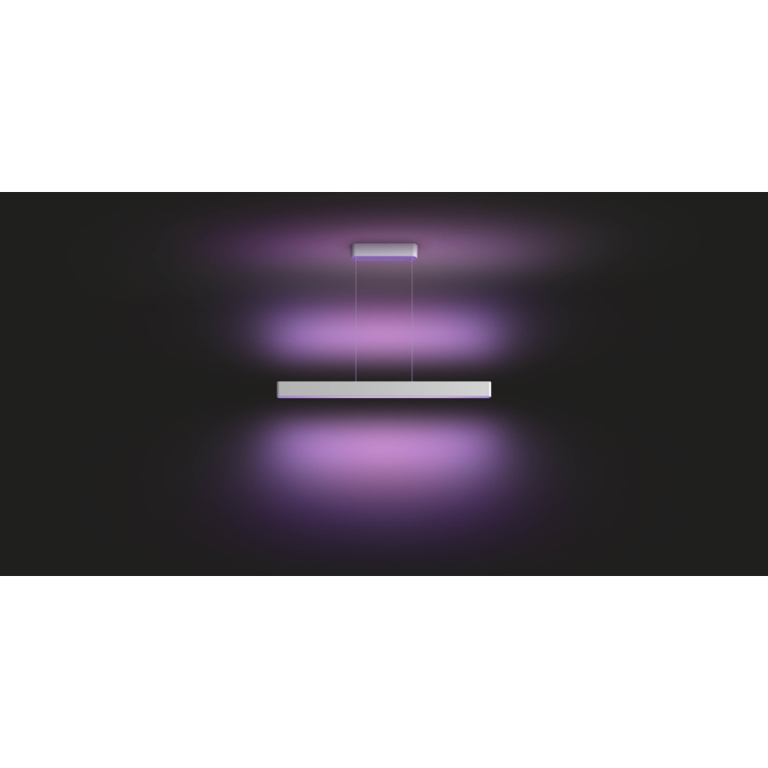 Philips – LED kroonluchter aan een snoer Hue ENSIS White And Color Ambiance 2×LED/39W/230V
