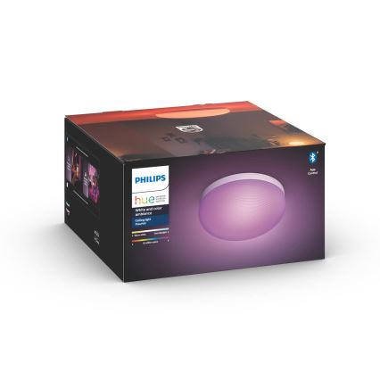 Philips - LED RGBW Dimbare plafondlamp Hue FLOURISH White And Color Ambiance LED/32W/230V