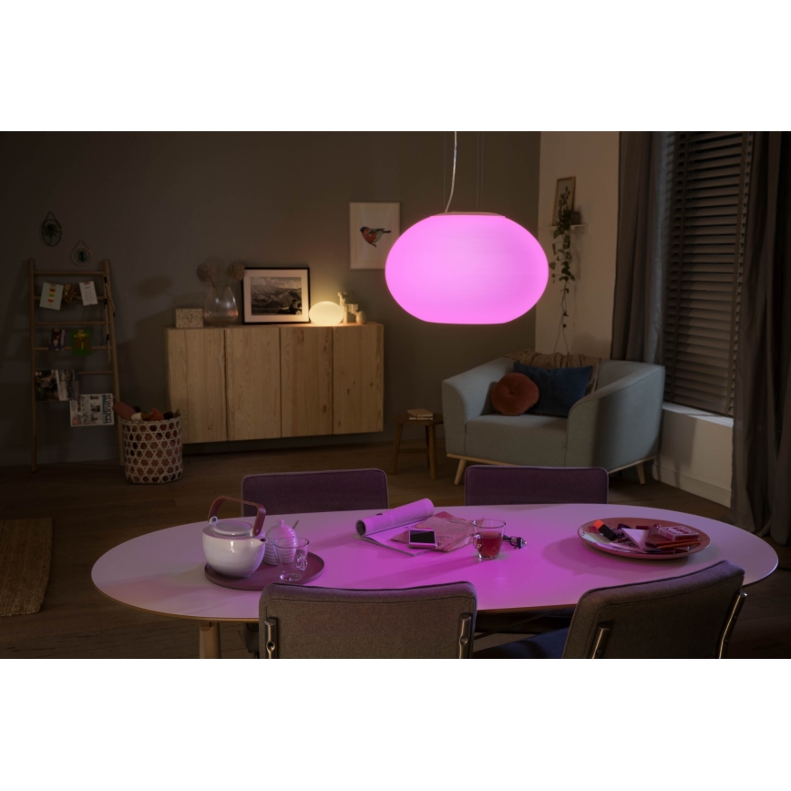 Philips - LED RGBW dimbare hanglamp aan kabel Hue FLOURISH LED/39W/230V