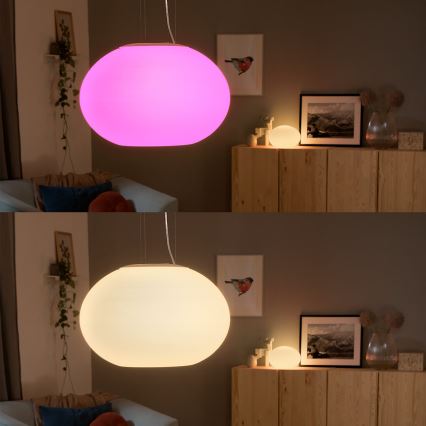 Philips - LED RGBW dimbare hanglamp aan kabel Hue FLOURISH LED/39W/230V