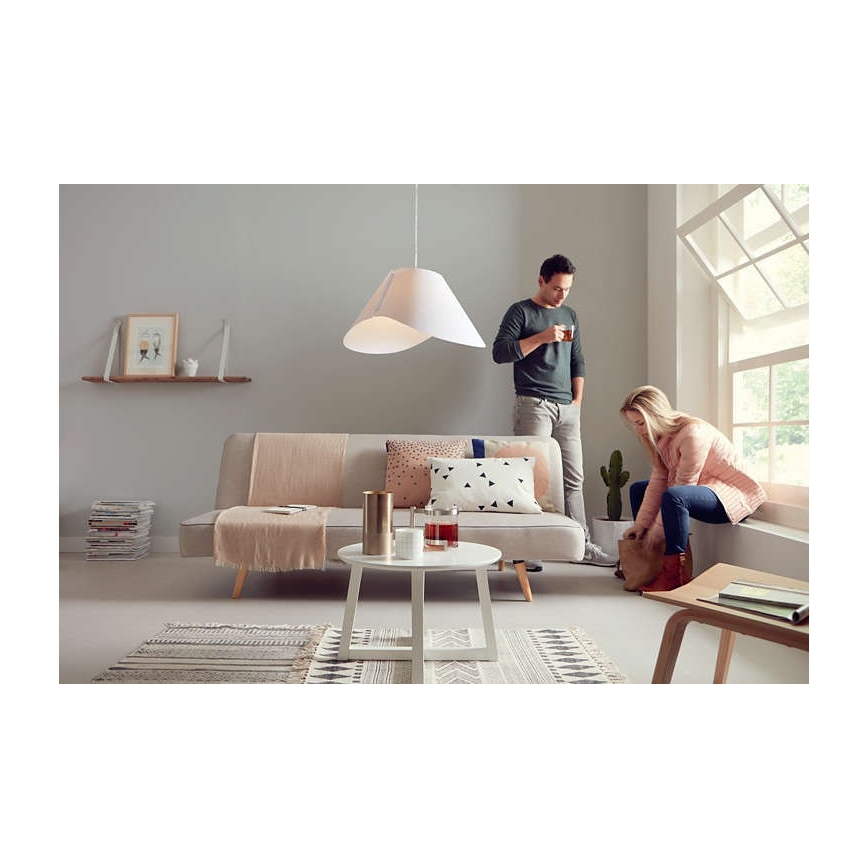 Philips 40950/31/PN - Plafond hanglamp E27/60W/230V