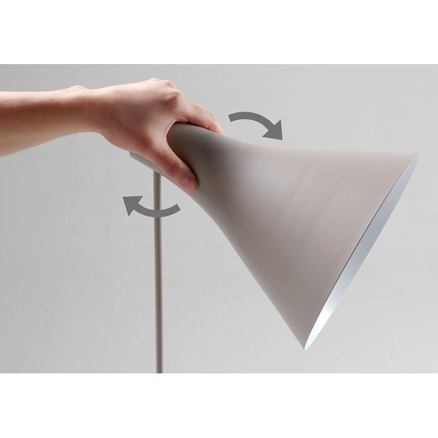 Philips - Vloerlamp zwart 1xE27/23W/230V