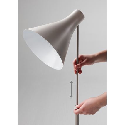 Philips - Vloerlamp zwart 1xE27/23W/230V