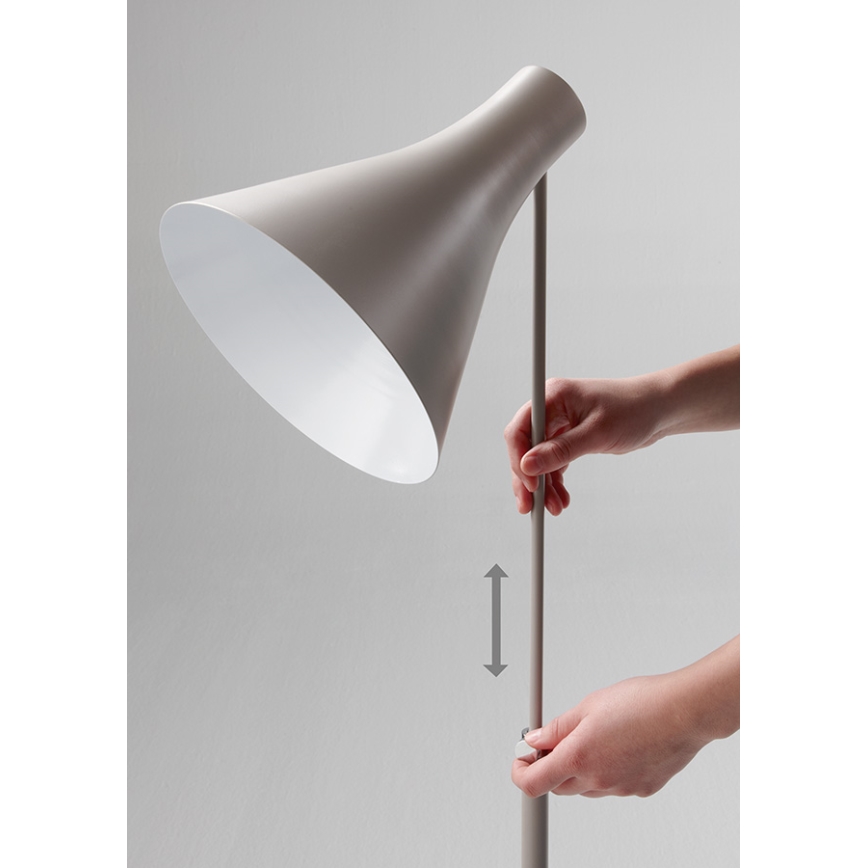 Philips - Vloerlamp zwart 1xE27/23W/230V