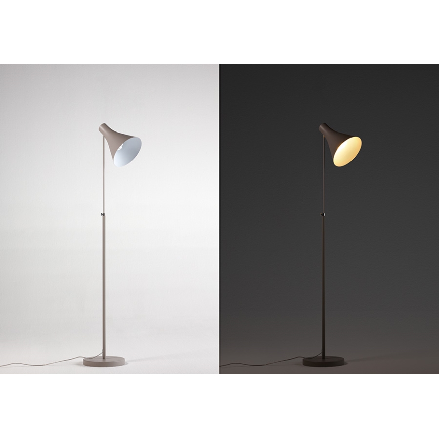 Philips - Vloerlamp zwart 1xE27/23W/230V