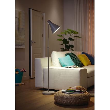 Philips - Vloerlamp zwart 1xE27/23W/230V