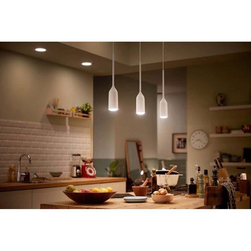 Philips - Dimbare LED Hanglamp aan een koord Hue DEVOTE 1xE27/9,5W/230V