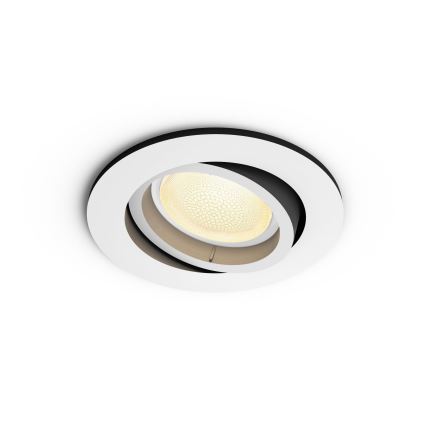 Philips - LED RGB Inbouwverlichting HUE CENTURA 1xGU10/5,7W/230V