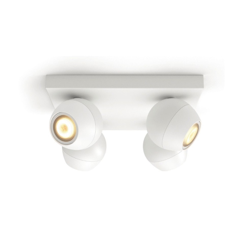 Philips 50474/31/P6 - LED Spot dimbaar Hue BUCKRAM Hue BUCKRAM 4xGU10/5W/230V