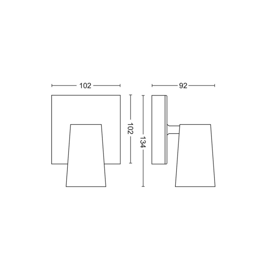 Philips - Spot 1xGU10/5,5W/230V