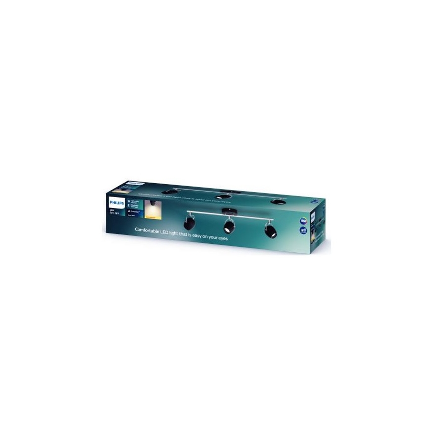 Philips - LED Spot 3xLED/4,5W/230V