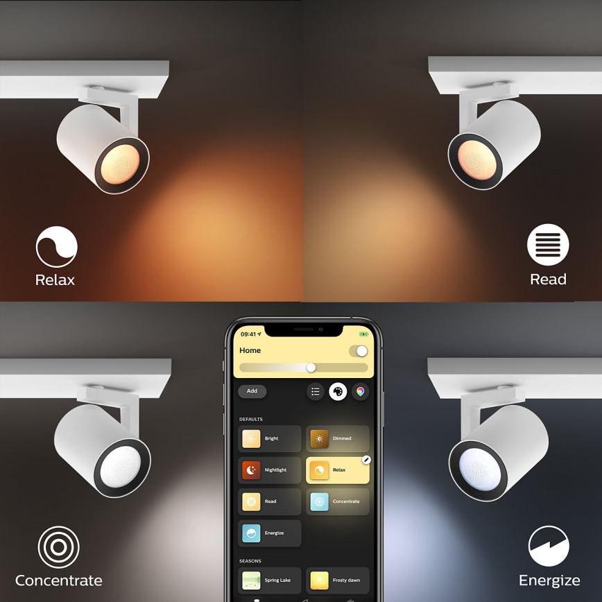 Philips - LED RGB Spot Hue ARGENA 3xGU10/5,7W/230V