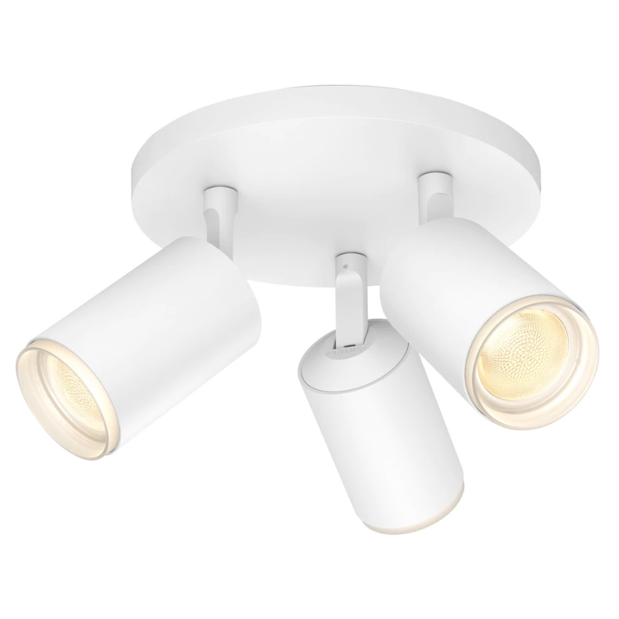 Philips - LED RGBW Dimbare spot Hue FUGATO 3xGU10/5,7W/230V