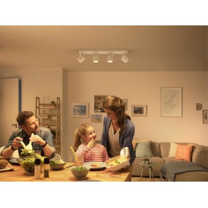 Philips - Dimbare LED Spot 4xLED/4.5W/230V