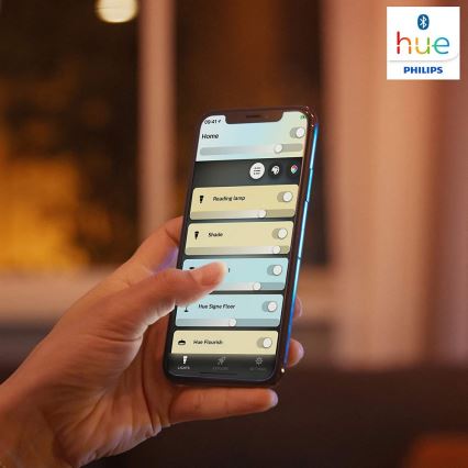 Philips - LED dimbare lamp Hue RUNNER 1xGU10/5W/230V + afstandsbediening