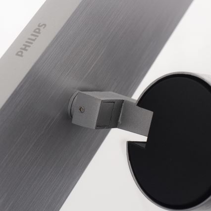 Philips - LED-spot mat chroom 3xGU10/20W/230V