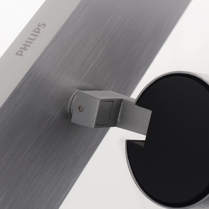 Philips - Spotlamp mat chroom 3xGU10/20W/230V