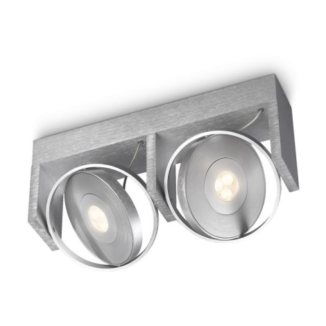 Philips 53152/48/16 - LED Spotlamp PARTICON 2xLED/7,5W
