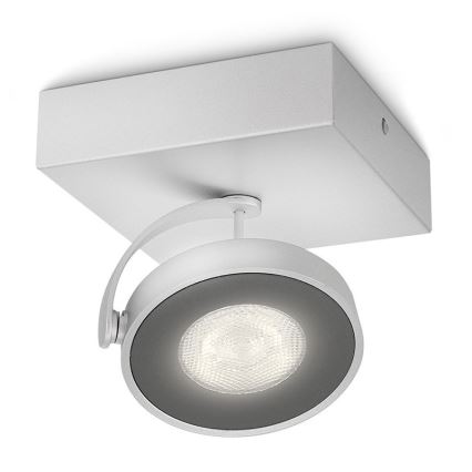 Philips 53170/48/16 - LED Spotlamp MYLIVING CLOCKWORK 1x LED / 4,5W / 230V