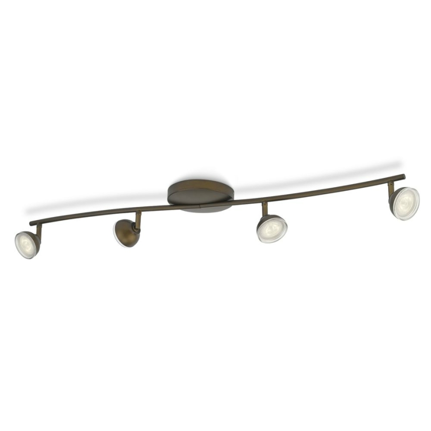 Philips 53244/06/16 - LED Spotlamp MYLIVING TOSCANE 4xLED/3W/230V