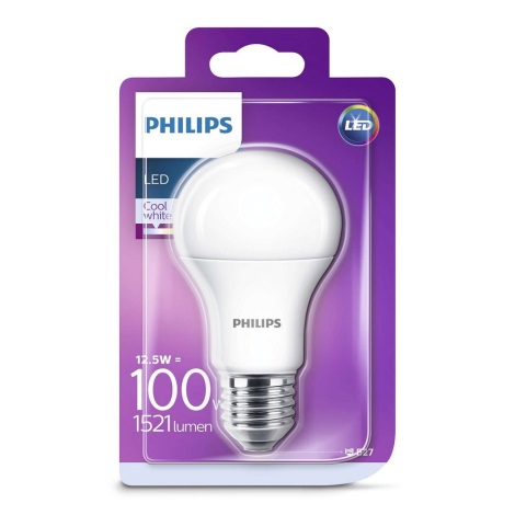 Philips 538628 - LED Lamp E27/12,5W/230V 4000K