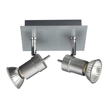 Philips 55082/48/PN - Spot TITAN 2xGU10/50W/230V