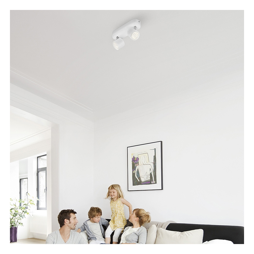 Philips - Dimbare LED Spot 2xLED/3W/230V