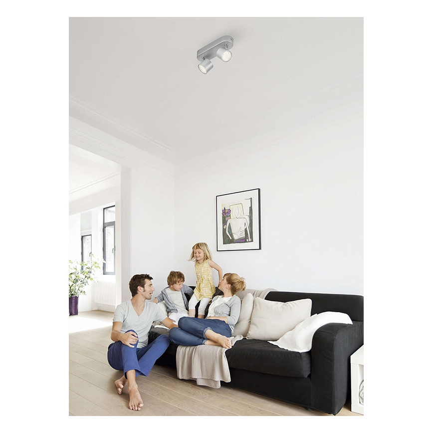 Philips - Dimbare LED Spot 2xLED/4,5W/230V