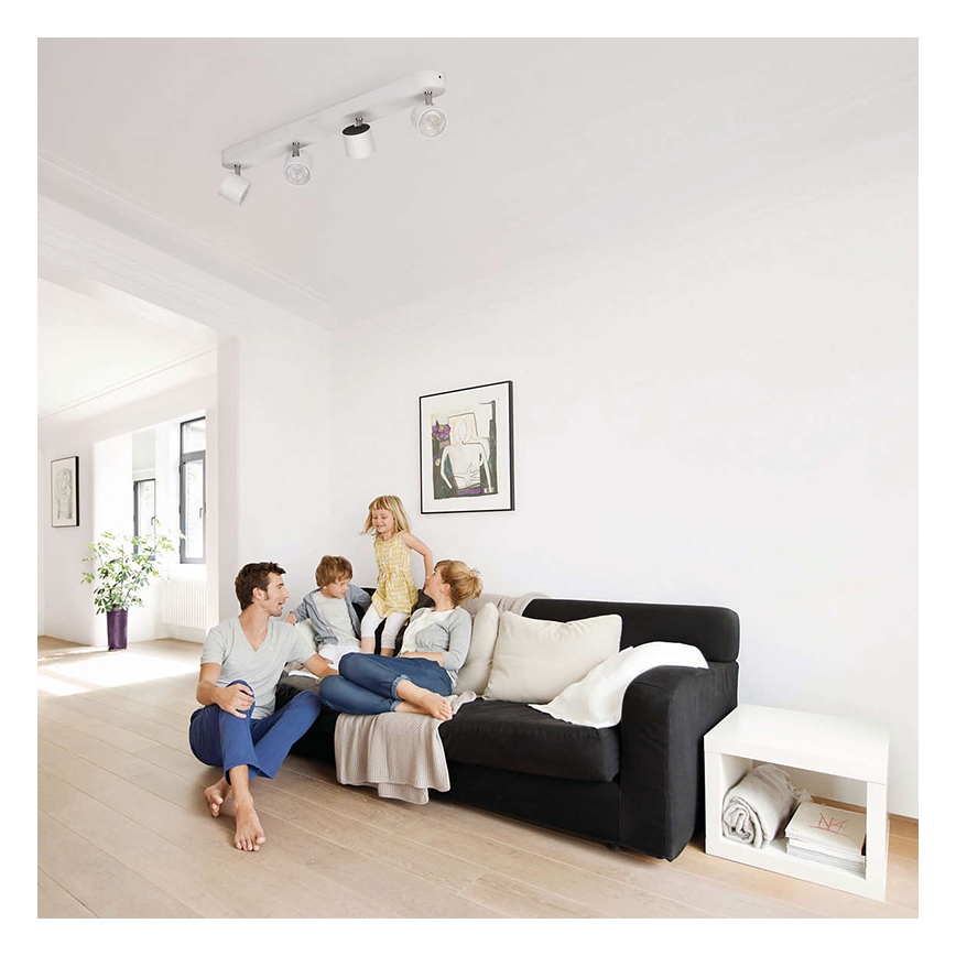 Philips - Dimbare LED Spot 4xLED/3W/230V