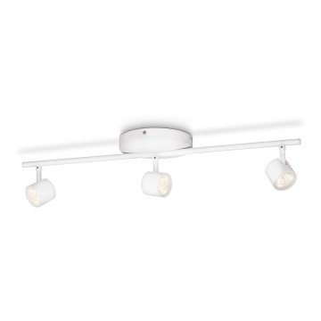 Philips 56246/31/48 - LED Dimbaar spotje STAR 3xLED/4,5W/230V
