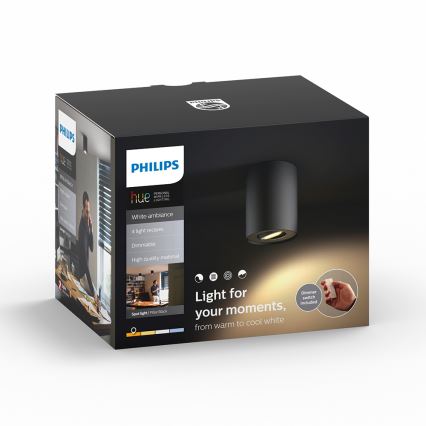 Philips - LED Spotlamp dimbaar Hue PILLAR 1xGU10/5,5W/230V