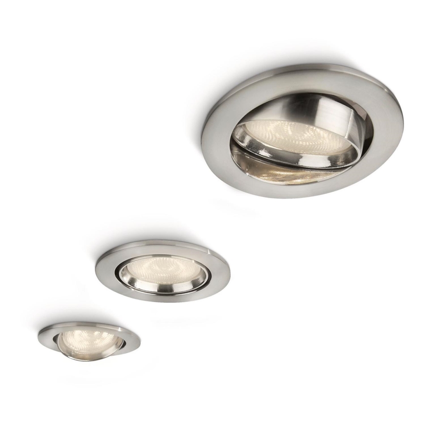 Philips 59030/17/16 - SET 3x LED Inbouwspot MYLIVING ELLIPSE 3xLED/3W