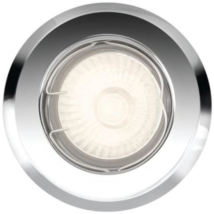 Philips - Inbouwverlichting 1xGU10/50W/230V glanzend chroom 