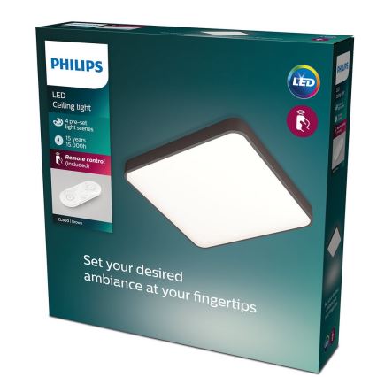 Philips 60261/43/P5 - Dimbare LED plafondlamp 1xLED/32W/230V + afstandsbediening