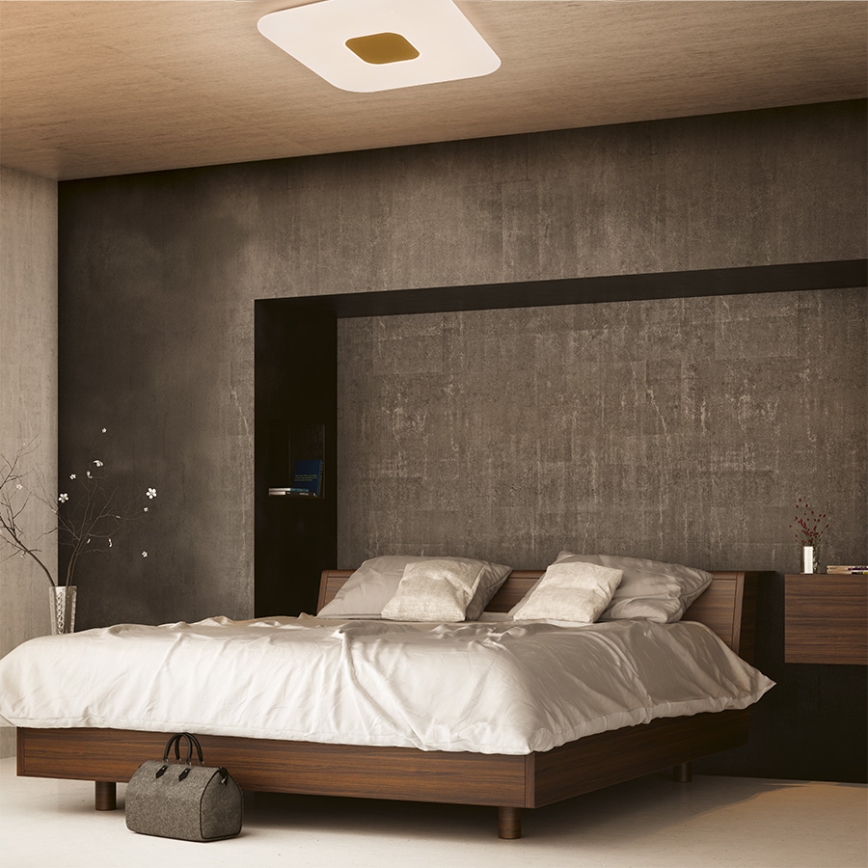 Philips - LED dimbare plafondlamp LED/75W/230V + afstandsbediening