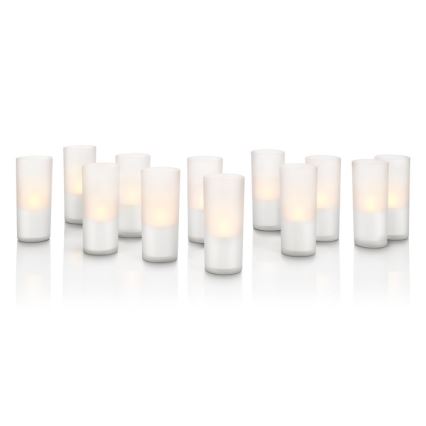 Philips 69133/60/PH - Decoratieve LED kaarsen CANDLE LIGHTS (set van 12st.) 12xLED/1W IP44