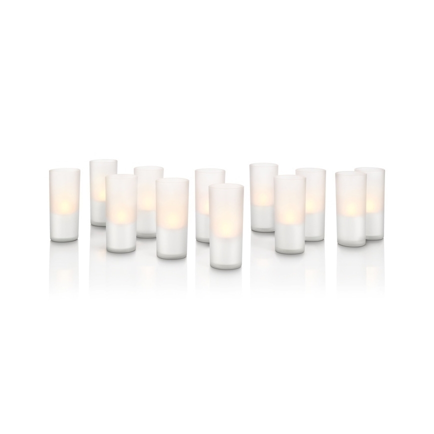 Philips 69133/60/PH - Decoratieve LED kaarsen CANDLE LIGHTS (set van 12st.) 12xLED/1W IP44